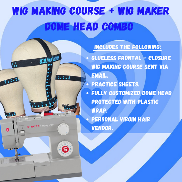 Wig Making Course + Dome Head Combo