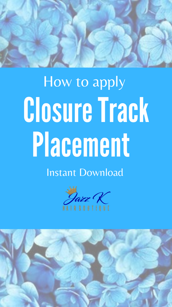 How to apply Closure Track Placement