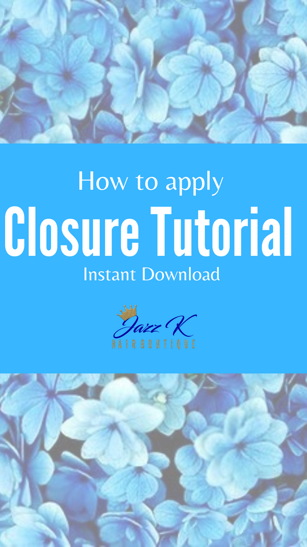 How To Apply Closure Tutorial